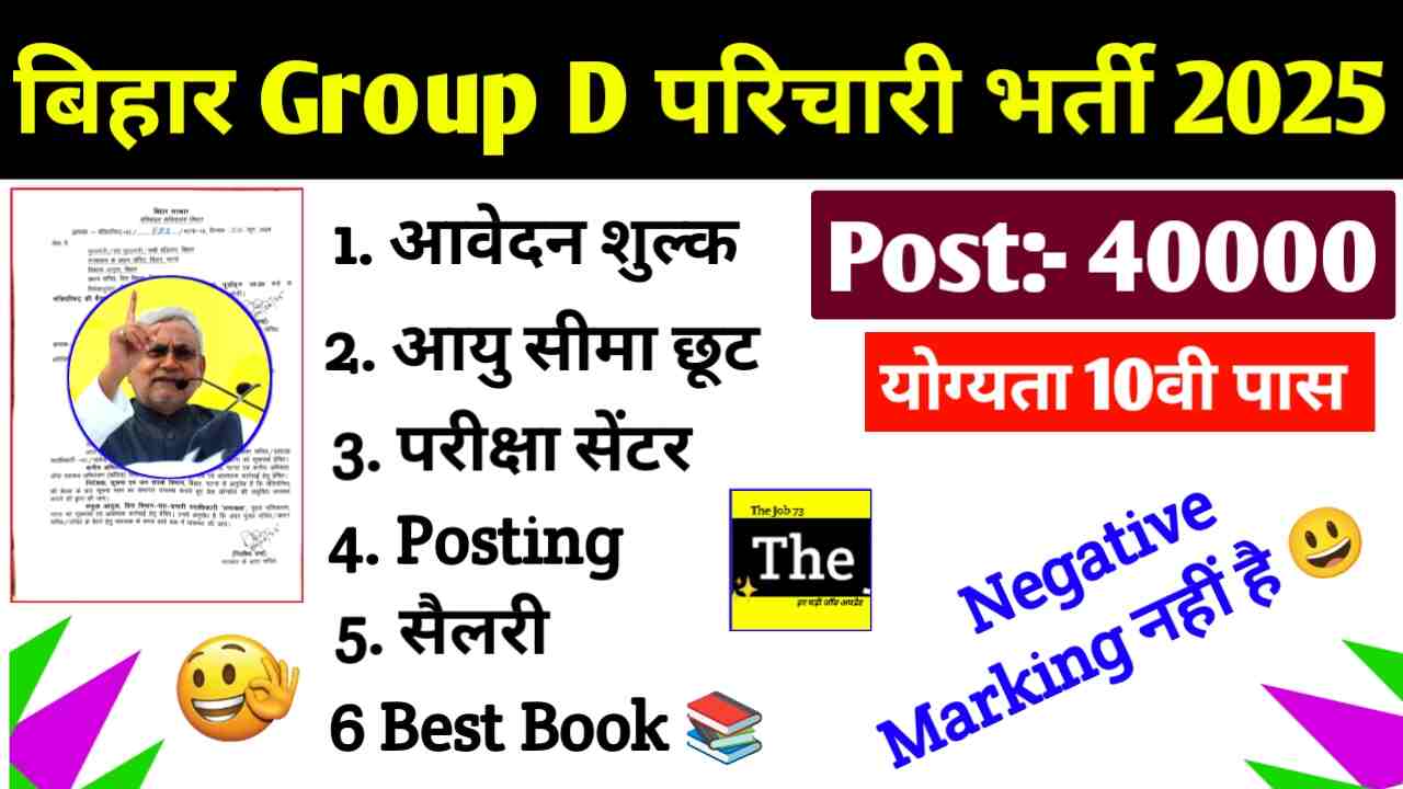 Bihar Office Attendant Bharti 2025