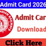 Railway RRB Junior Engineer (JE) Admit Card जारी
