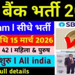 SBI SCO Recruitment 2026 Notification Out