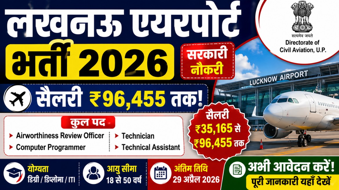 Lucknow Airport Recruitment 2026