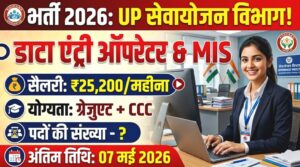 UP Data Entry Operator New Recruitment 2026