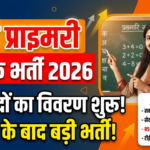 UP Teacher New Recruitment 2026
