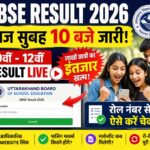 Uttarakhand Board Result 2026