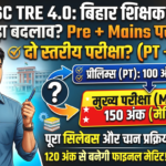 BPSC TRE 4.0 New Exam Pattern Out