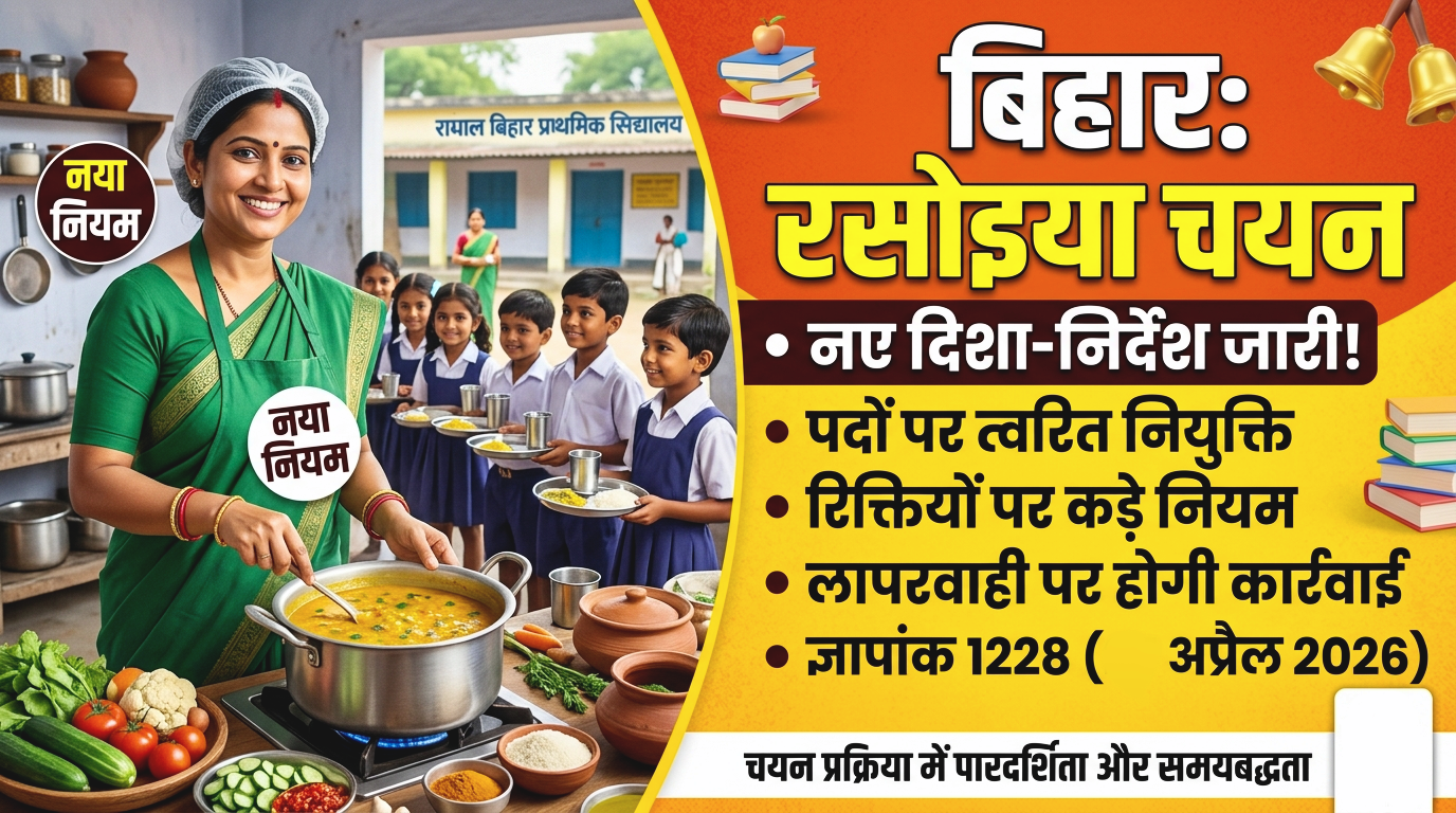 Bihar Mid-Meal Scheme New Guidelines
