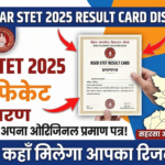 Bihar STET 2025 Certificate Saharsa & Samastipur District Notice Out