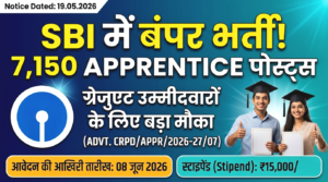 SBI Apprentice Recruitment 2026