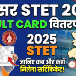 STET 2025 Certificate Buxar District Notice Out