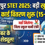 STET 2025 Result Card Notice Muzaffarpur