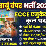 UP Budaun ECCE Educator Recruitment 2026