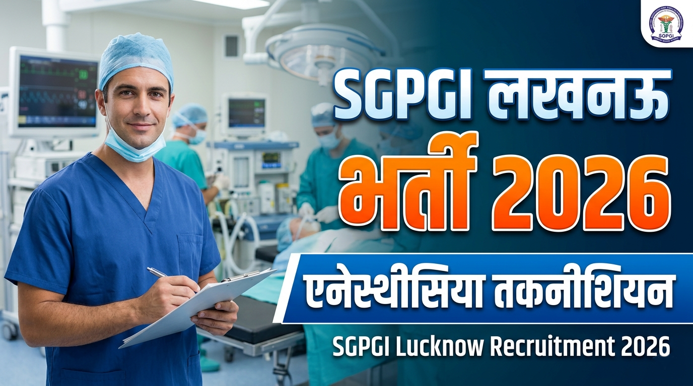 UP PGI Lucknow New Recruitment 2026