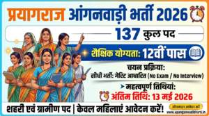 UP Prayagraj Aaganwadi New Recruitment 2026