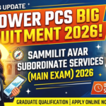 UPSSSC Lower Pcs New Recruitment 2026