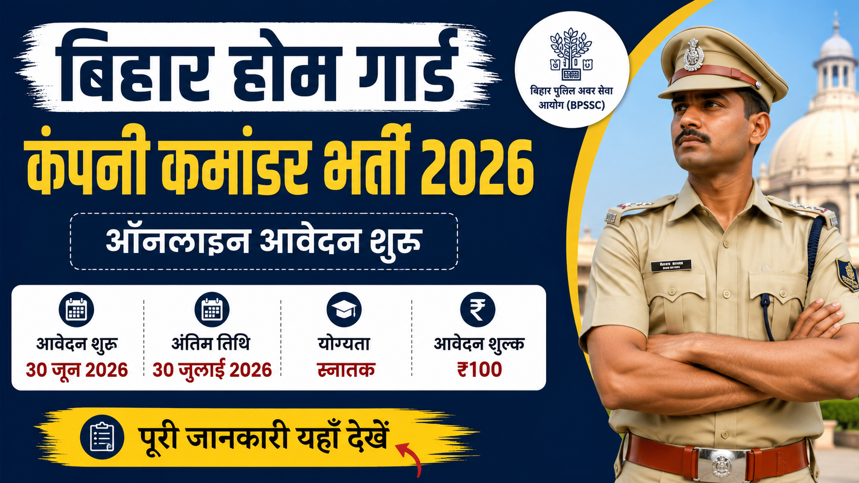 Bihar Home Guard New Recruitment 2026