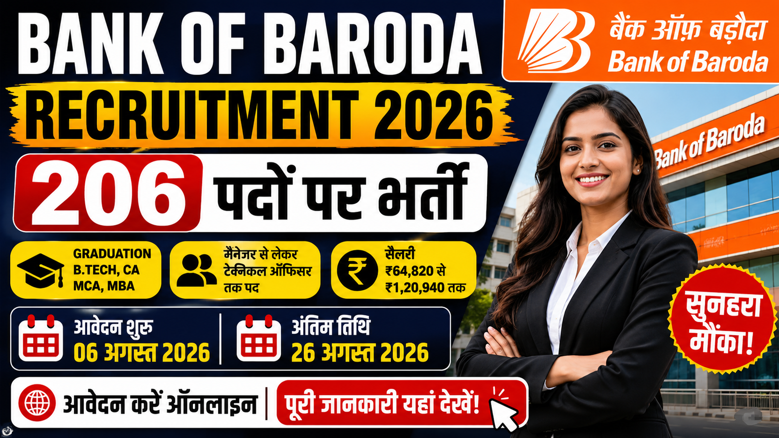 Bank Of Baroda Recruitment 2026